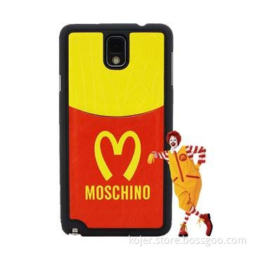 McDonald's Series TPU with PU Leather Mobile Phone Back Case